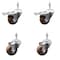 Service Caster 3 Inch SS High Temp Glass Filled Nylon 3/8 Inch Stem Caster Lock Brake SCC, 2PK SCC-SSTSTTL20S314-GFNSHT-381615-2-S2 - alternate 1